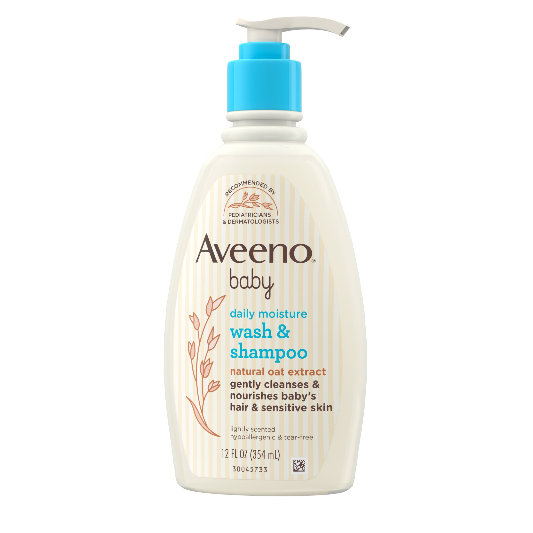 Aveeno Baby Daily Moisture Wash & Shampoo (33 fl. oz. and 12 fl. oz.) -  Sam's Club