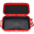 thumbnail image 4 of Plastic Waterproof Shockproof Box Outdoor Waterproof Airtight Survival Case Storage Case Floating Hard Shell Wet Dry Box Carry Box Container Marine Fishfinder Case 4 Colors(Red) waterproof box sm, 4 of 9