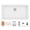 White, variant on Karran Usa QUWS-875-GR Undermount 32-1/2" Large Single Bowl Quartz/Granite Workstation