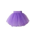 thumbnail image 1 of YIZYIF Little Girls Ballet Tutu Skirt Youth Juniors Solid Color Mesh Dance Skirt,Sizes 1-16, 1 of 7