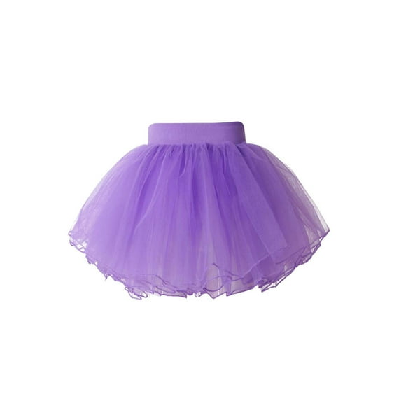 YIZYIF Little Girls Ballet Tutu Skirt Youth Juniors Solid Color Mesh Dance Skirt,Sizes 1-16