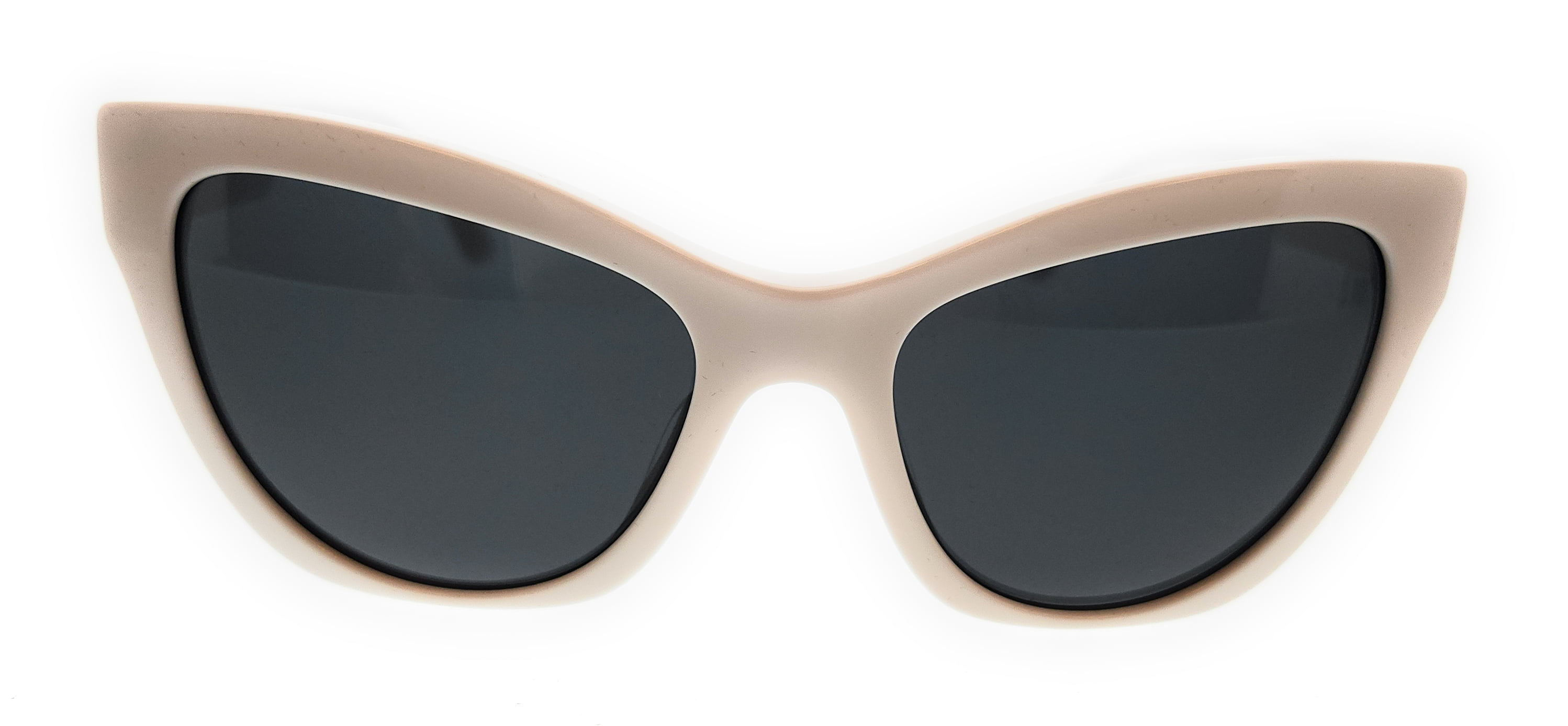 Versace VE 4417U Plastic Womens Cat-Eye Sunglasses White 56mm Adult