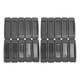 thumbnail image 1 of 10 juegos de manijas de puerta empotradas, tirador multiusos sin perforaciones para ventana de armario de vidrio, 1 of 10