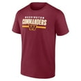 thumbnail image 2 of Men's Burgundy Washington Commanders Speed & Agility T-Shirt, 2 of 3