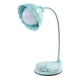 thumbnail image 1 of Lámpara de mesa plegable sensible al tacto con forma de flor LED, azul, recargable por USB, 1 of 10