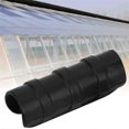 thumbnail image 4 of 50PCS Black Greenhouse Plastic Film Frame Pipe Tube and Clip 20mm, 4 of 5