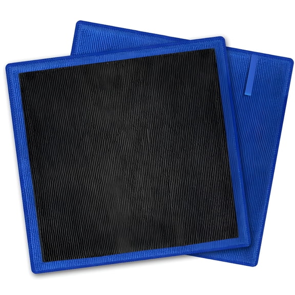 RAGUPEL 2 Pack Clay Towel Auto Detailing, Fine Grade Microfiber Car Clay Bar Towel, Chamois Towel for Car, DIY Detail Clay Towels, Clay Bar Alternative for Car Detailing