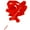Red, variant on Manwang Dance Ribbon Streamer 2 Pack 4M Rhythmic Gymnastic Silk Ribbons Wands Rods for Kids Artistic Dancing Twirling