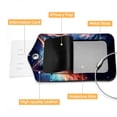 thumbnail image 4 of Fox Square PU Leather Luggage Tags - 2 Pack with Privacy Cover and Stainless Steel Ring - Suitable for Travel, Backpack, Handbag - Suitcase Tags, Travel Tag, 4 of 7