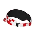 thumbnail image 2 of Balery Red Cross 1 Gorra deportiva con visera ajustable para mujer y hombre (talla única), 2 of 7