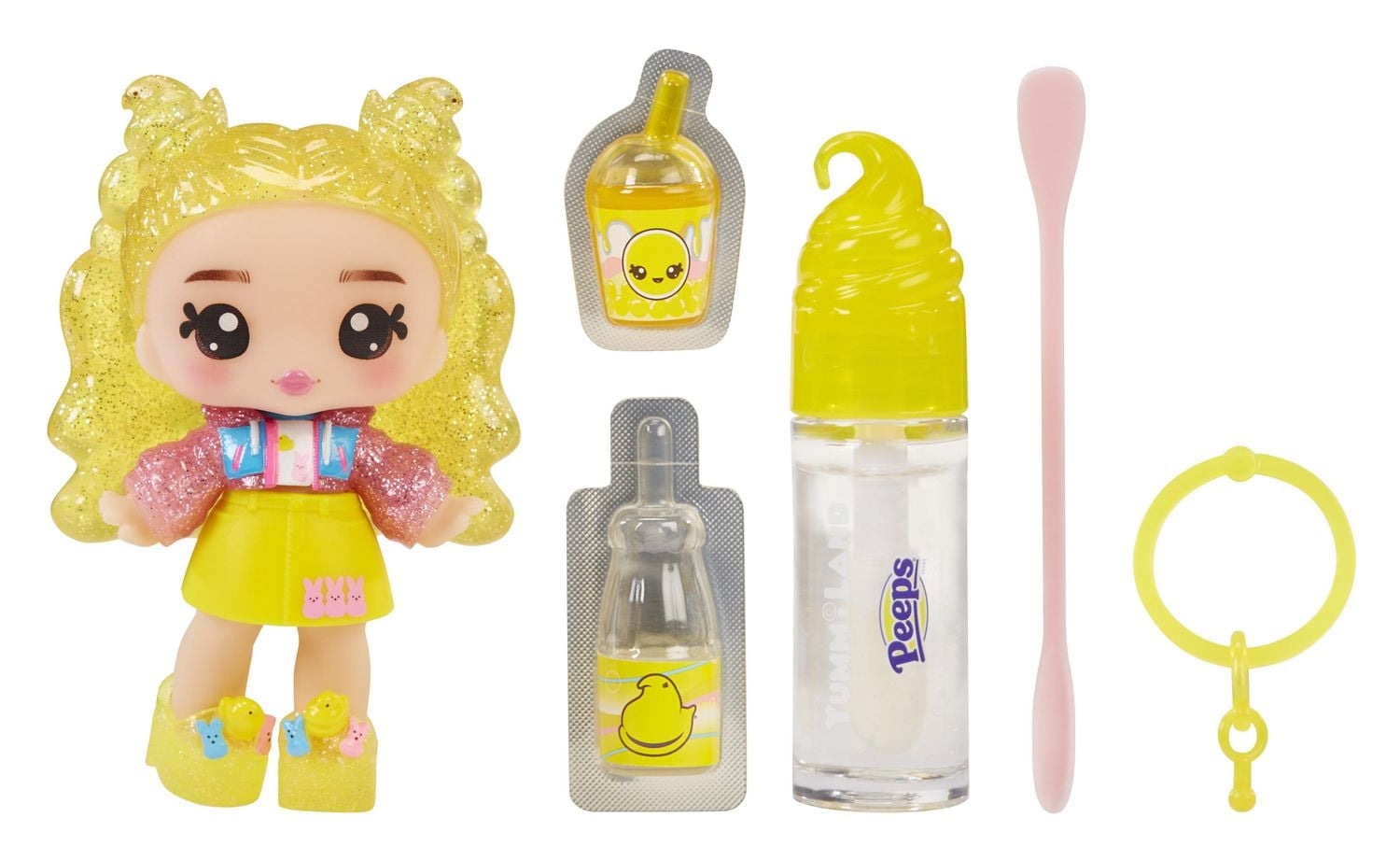 Yummiland x PEEPS Lip Gloss Doll – Goldie Mallows