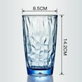 thumbnail image 2 of Acrylic Plastic Reusable Drinking Glasses 20oz Water Cups in Jewel Tone Colors | BPA-Free Tumblers, Top-Rack Dishwasher Safe - Style 1, 2 of 5