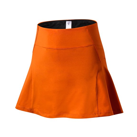 IROINNID Women's Sports Loose Fake Two-piece Anti-peep And Quick-drying Running Fitness Culottes Tennis Skirt Short Empire Waist Short Solid Color Skirt