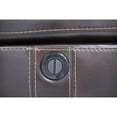 thumbnail image 5 of New Classic Furniture Kellen Faux Leather Power Glider Recliner in Brown, 5 of 8