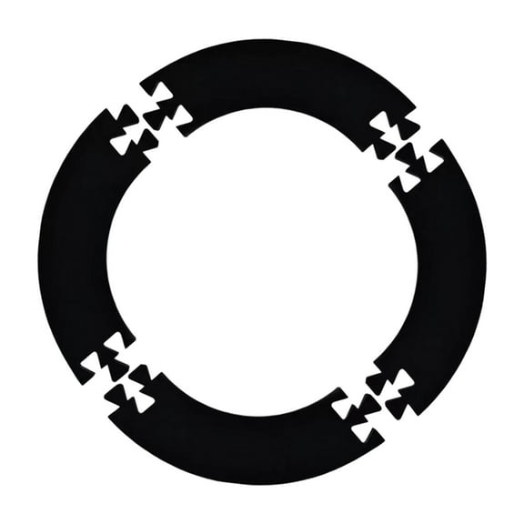 Dualoai Dart Board Surround Backing Gift Men Women Detachable Backboard Adult