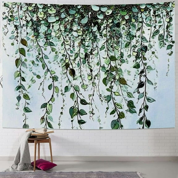 Patifu Beads Environmental Art Tapestry Wall Hanging Unique Style Graphic Tapestries for Home Wall Decor in Living Room Bedroom Apartment Farmhouse Dorm 40x30inch