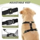 thumbnail image 3 of Dog Safety Vest Harness With Seatbelt, Dog Car Harness Seat Belt Adjable Pet Harnesses (medium, - Double Clip), 3 of 3