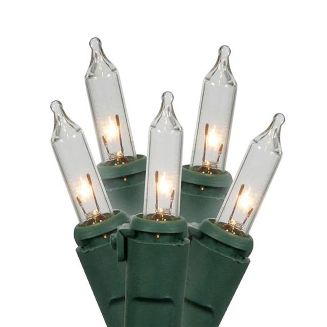 Vickerman X9SB301LED 35 Light Sky Blue Dura Light & Wire EC Set - 9 in. Spacing