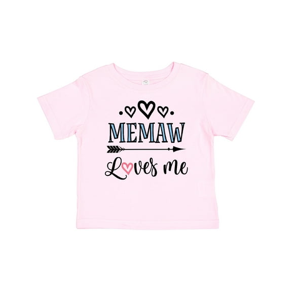 Inktastic Memaw Grandma Loves Me Girls Baby T-Shirt