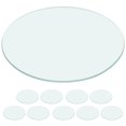 thumbnail image 1 of 10pcs Laboratory Watch Glasses Transparent Watch Glass Experiment Watch Glasses, 1 of 1
