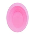 thumbnail image 1 of Fiudx Limpiador de Brochas de Maquillaje, Estropajo Multiusos, Recipiente Plegable Portátil, Herramienta de Limpieza Eficiente, Diseño Ecológico, Ideal para Brochas, Esponjas y Borlas, para Viajes y, 1 of 2