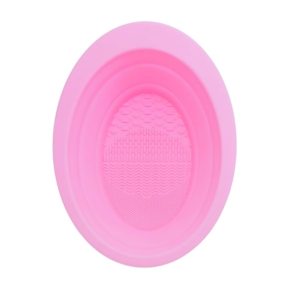 Xihbxyly Almacén de liquidación Herramientas delimpieza de belleza Estropajo Cepillo de maquillaje Cuenco plegable para fregar