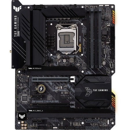 UPC: 0195553111263 | ASUS TUF GAMING Z590-PLUS LGA 1200 Intel Z590 SATA 6Gb/s ATX Intel Motherboard