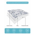 thumbnail image 5 of Quilts Full Size, Farmhouse Spring Soft Comforter Bedding Set for Bed, Blue Fruit Plant Leaf Flower Country Lightweight Quilted Bedspread with Pillow Cover(2 Pieces) for All Season, 78x90 Inch, 5 of 6