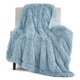 thumbnail image 1 of Manta Bedsure de forro polar azul esponjoso, sherpa, 130 x 150 cm, 1 of 8