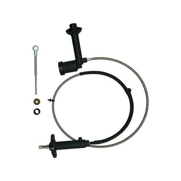 Clutch Master Cylinder and Clutch Cylinder Assembly - Compatible with 2002 - 2008 Dodge Ram 1500 2003 2004 2005 2006 2007