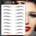 thumbnail image 4 of Trayknick 6D Long Lasting Waterproof Natural Bionic Eyebrow Tattoo Water Transfer Sticker, 4 of 13