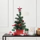 thumbnail image 5 of Mini árbol de Navidad de 40 cm con maceta, decoración navideña para escritorio, 5 of 5