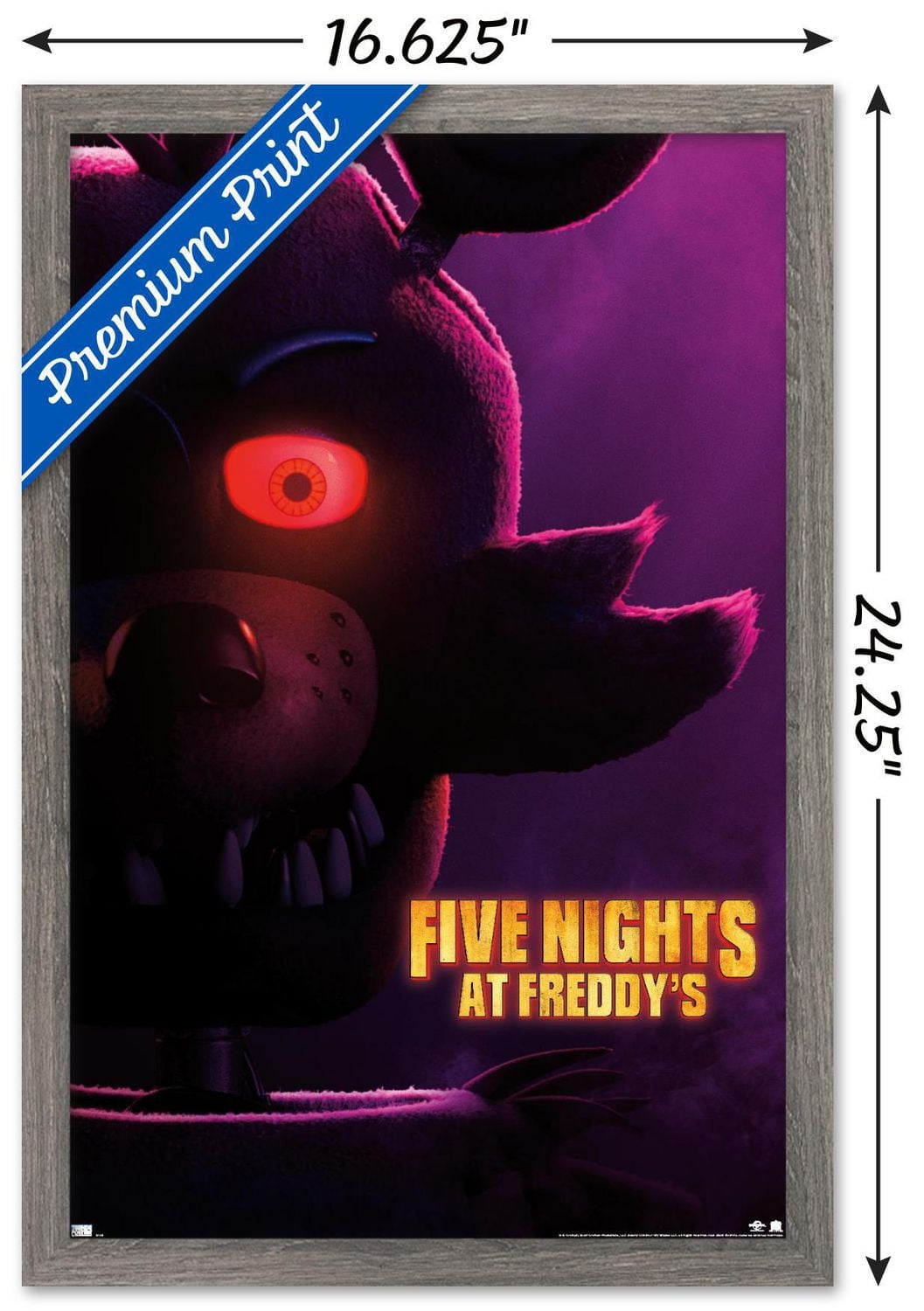Five Nights at Freddy's Movie - Foxy One Sheet Wall Poster