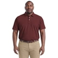 thumbnail image 5 of Ben Hogan Performance Men's & Big Men's Two Color Jacquard Short Sleeve Polo Shirt, Sizes S-4XLT, 5 of 8