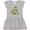 AC-Heather Grey, variant on Inktastic Cute Group of Frogs Girls Toddler Dress