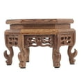 thumbnail image 2 of NUTEDOM Wooden Stool Plant Stand for Indoor Outdoor Garden, 2 of 7