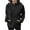 Black, variant on Plebaso Women's Half Zip Hoodies Pullover with Pocket Casual Long Sleeve Hooded Sweatshirts for Women