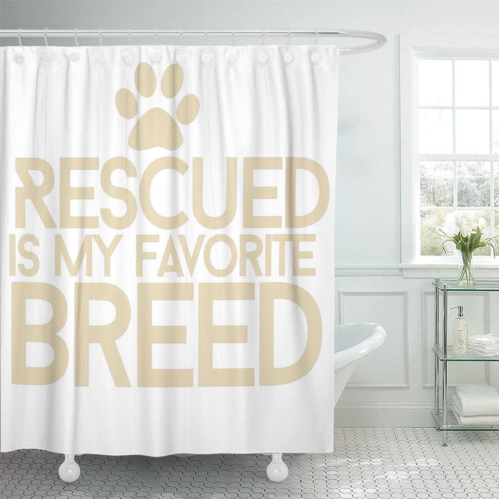 CYNLON Dog Rescued is My Favorite Breed Pet Adoption Adopt Bathroom