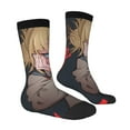 thumbnail image 3 of My Hero Academia Himiko Toga Adult Socks Breathable Cozy Soft Crew Socks Novelty Casual Calf Stockings For Men Women, 3 of 8