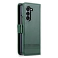 thumbnail image 5 of Allytech Flip Case for Samsung Galaxy Z Fold 5 Case, PU Leather Slim Fit Cards Slots Folio Stand Wallet Cover Case for Samsung Galaxy Z Fold 5 5G - Darkgreen, 5 of 10