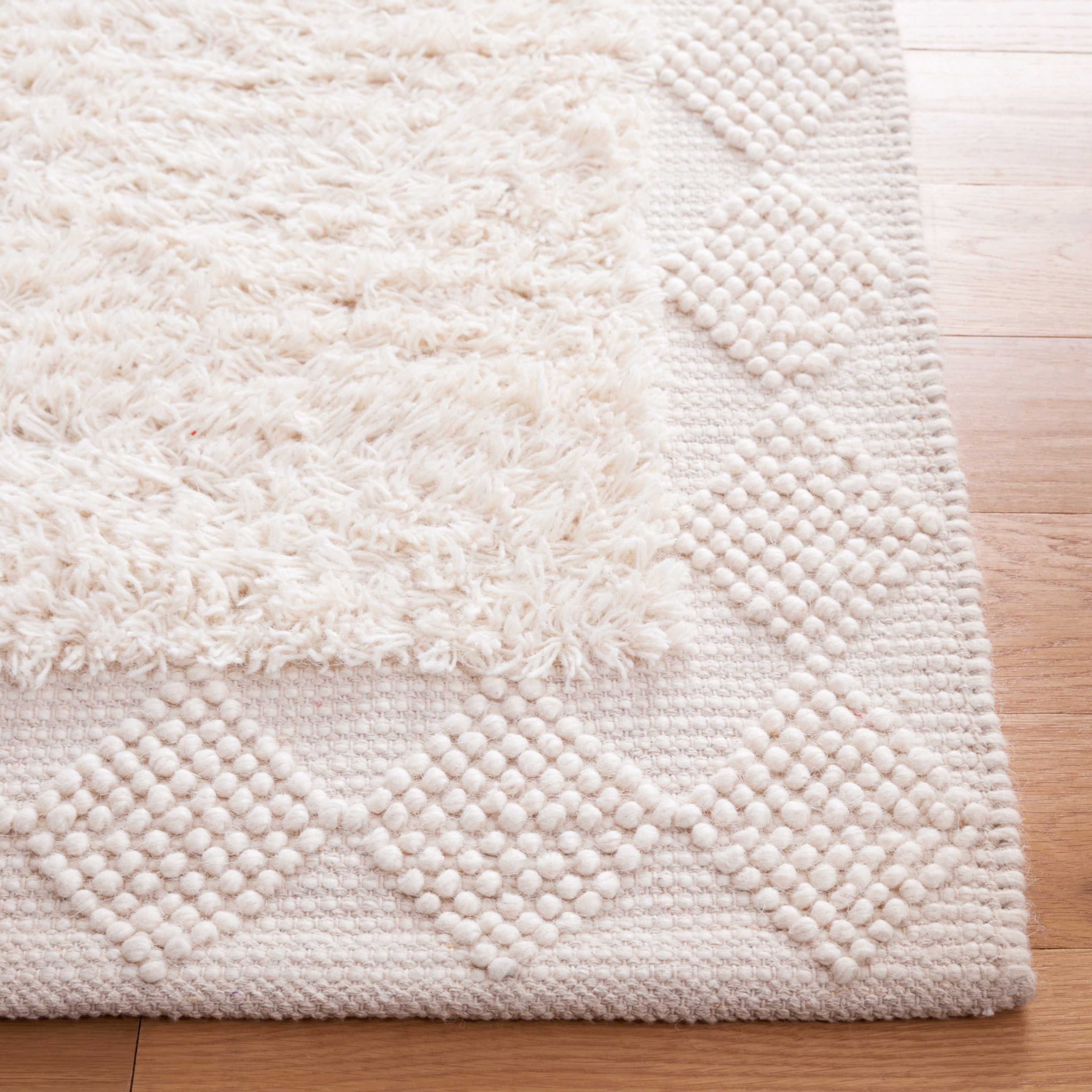 SAFAVIEH Natura Raleigh Geometric Area Rug, Ivory, 3' x 5'