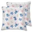 thumbnail image 2 of Fundas de almohada con diseño de Stitch, paquete de 2 fundas de almohada para sofá cama, sala de estar, 22 x 22 pulgadas, 2 of 8