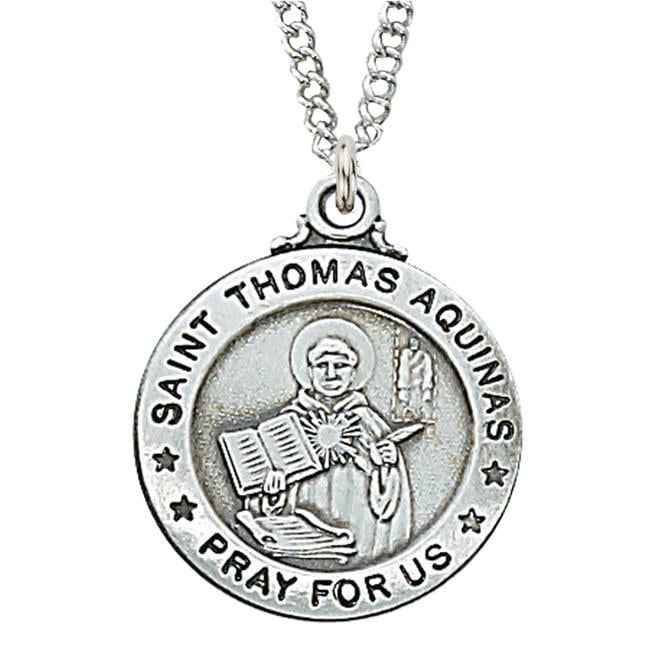 DiamondJewelryNY 14kt Gold Filled St Thomas Aquinas Pendant 