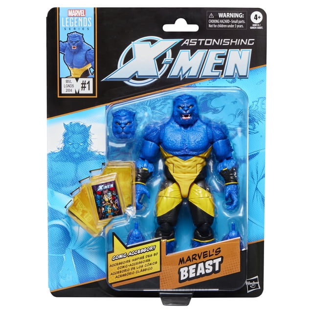 Figura de Acción Hasbro Marvel Legends Series Astonishing X Men Beast