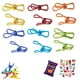 image 0 of 24X Multi Purpose Clips Colored Kitchen Metal Food Sealing Bag Snack Chip Holder