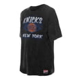 thumbnail image 2 of Women's New Era  Black New York Knicks Throwback Mineral Wash Oversized T-Shirt, 2 of 5