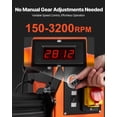 thumbnail image 4 of VEVOR Woodworking Lathe 2 HP 18 x 40 in Wood Lathe Machine Variable Speed 150-3200 RPM, 4 of 9