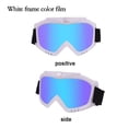 thumbnail image 2 of 11-Color UV Protection Anti-Fog Motocross - 368 Model White Frame Gray Lens, TPU & PC Material, Impact-Resistant, Vented Sponge Padding, Elastic Strap for Dirt Biking, Climbing & Outdoor, 2 of 6