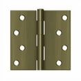 thumbnail image 2 of Deltana S44U5-R 4" x 4" Square Hinge; Antique Brass Finish, 2 of 2