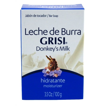 Grisi Bar Soap Donkeys Milk Moisturizer 3.5 Ounce (Pack of 3)